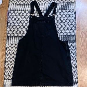 Black Overall Dress